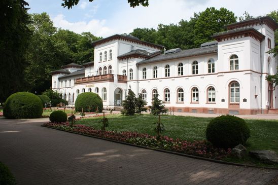 Historisches Badehaus heute Kulturzentrum von Bad Soden a.T.